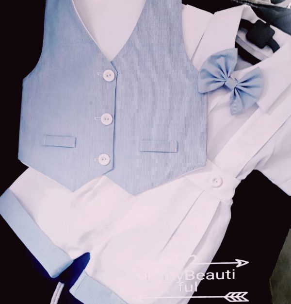 Boys Suit Light Blue – Baby Beautiful